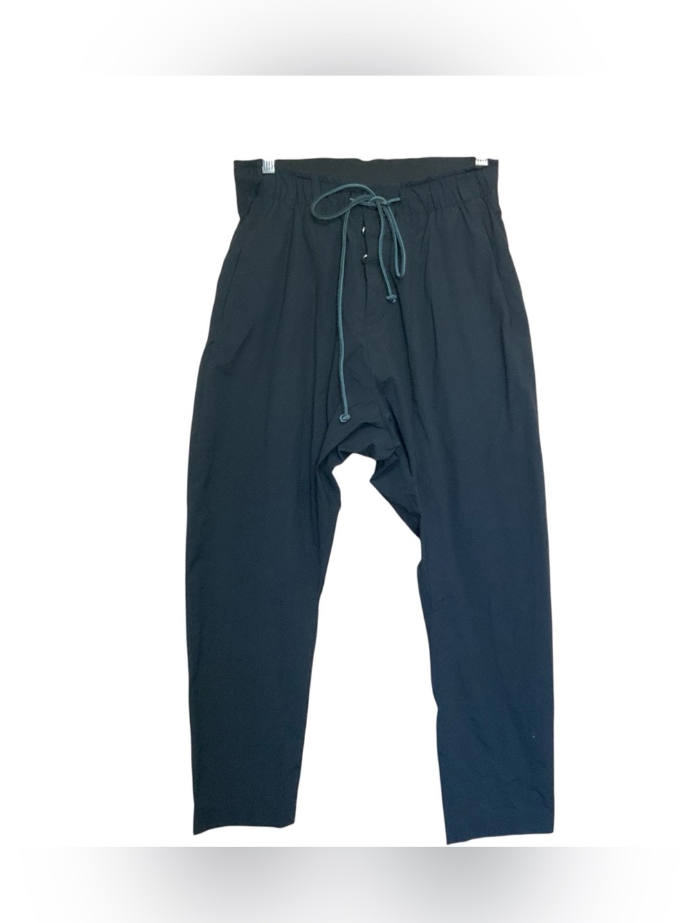 KAZUYUKI KUMAGAI Attachment Black Button Up Pants